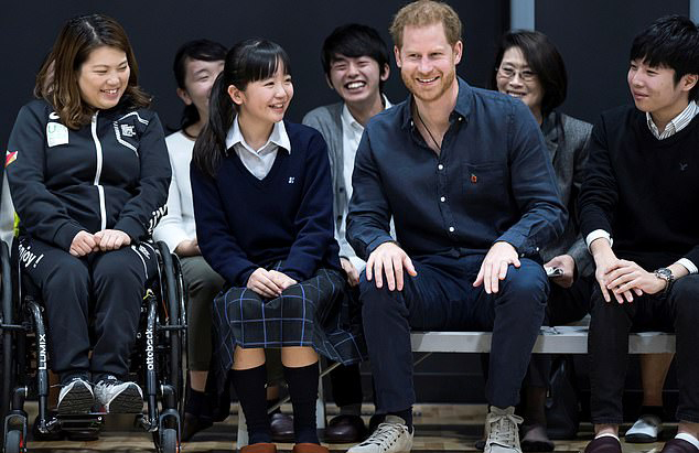 الأمير هاري سافر إلى اليابان لحضور نهائي بطولة العالم للركبي
