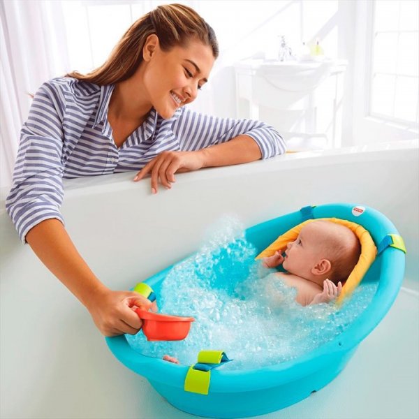 قواعد استحمام الطفل الرضيع في فصل الشتاء