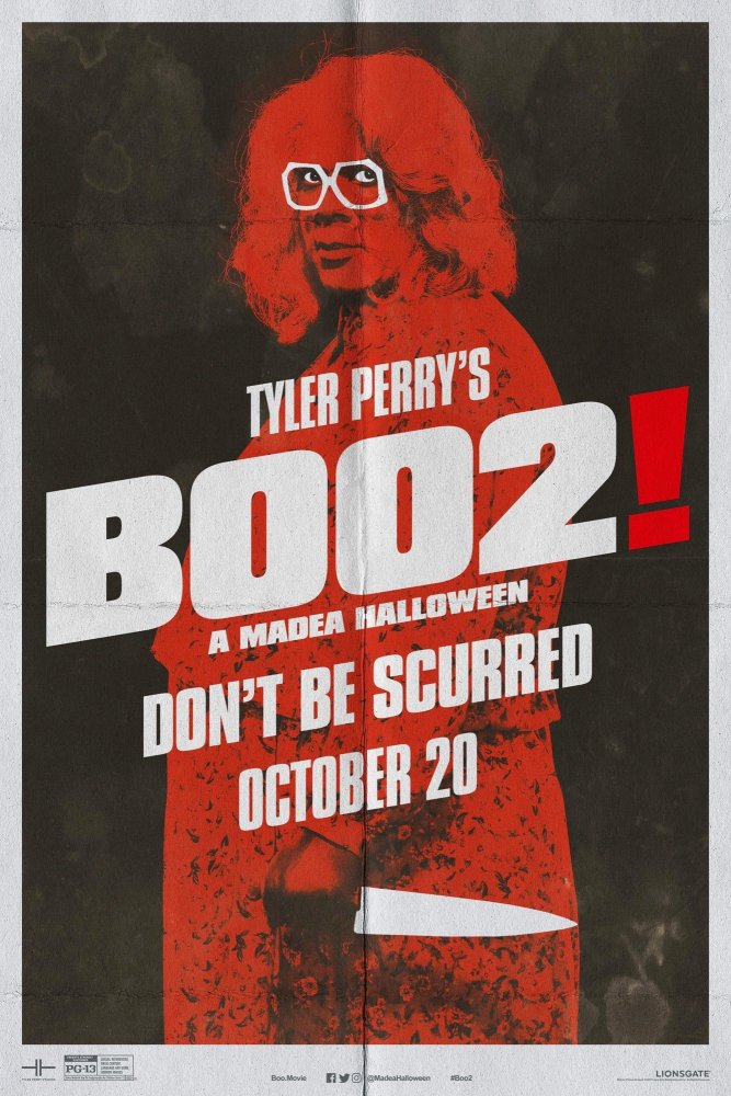  تزامنًا مع قرب عيد الهالوين، تم عرض فيلم Tyler Perry's Boo 2